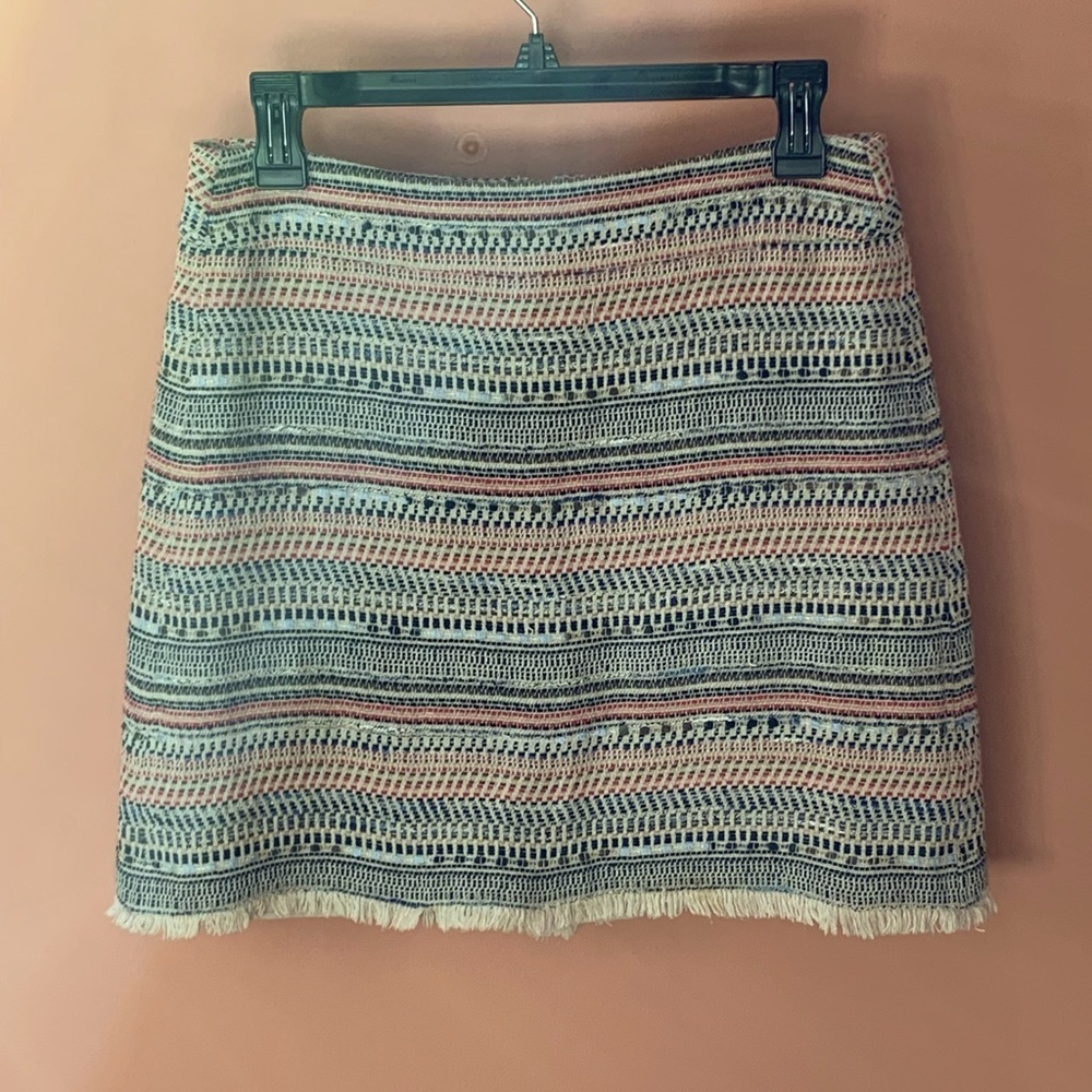 Loft outlet size 4 multicolored skirt